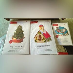 American Greetings Magic Moments Holiday Pop-Up Card Set!